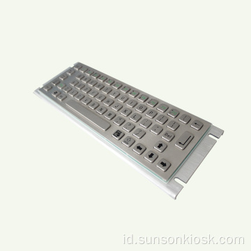 Braille Anti-huru-hara Keyboard untuk Kios Informasi